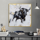 Toile - Black Bull